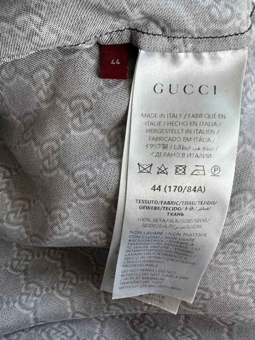Gucci size 44